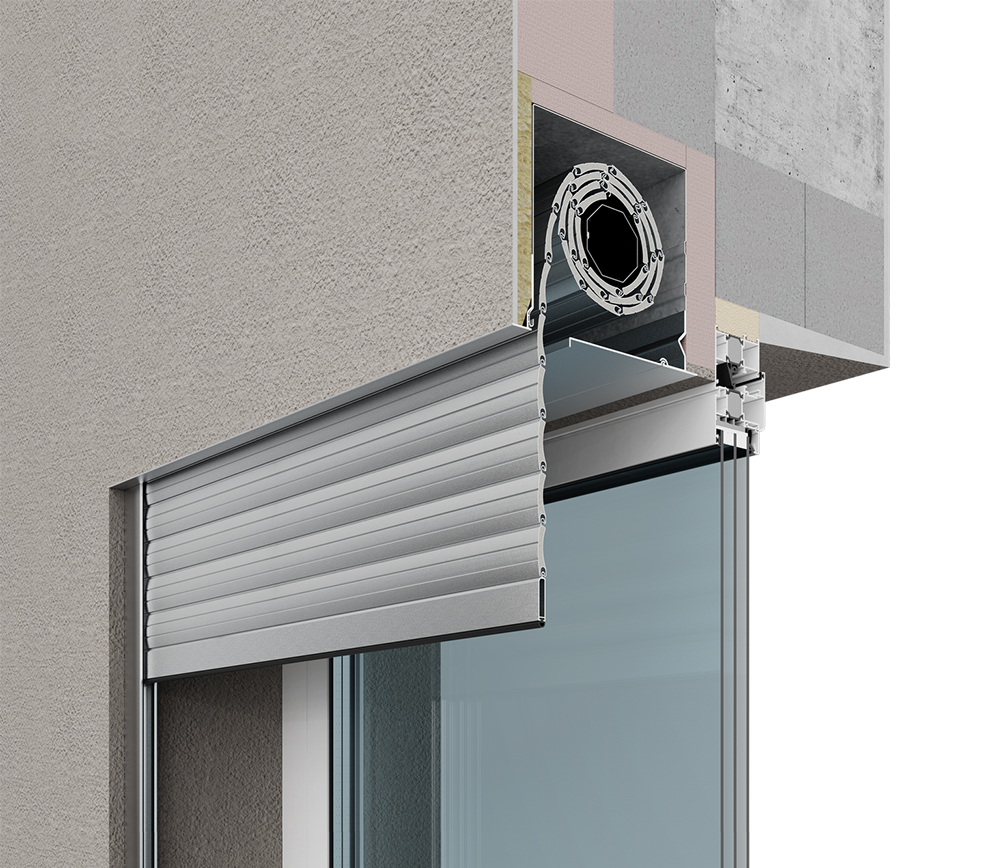 Скрытый короб устанавливается в сторону помещения Скрытый короб устанавливается в сторону помещения