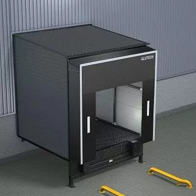 Перегрузочный тамбур DH с обшивкой сэндвич-панелями