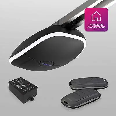 Умный привод ALUTECH Levigato LG‑800‑Sm для гаражных ворот + модуль Wi‑fi